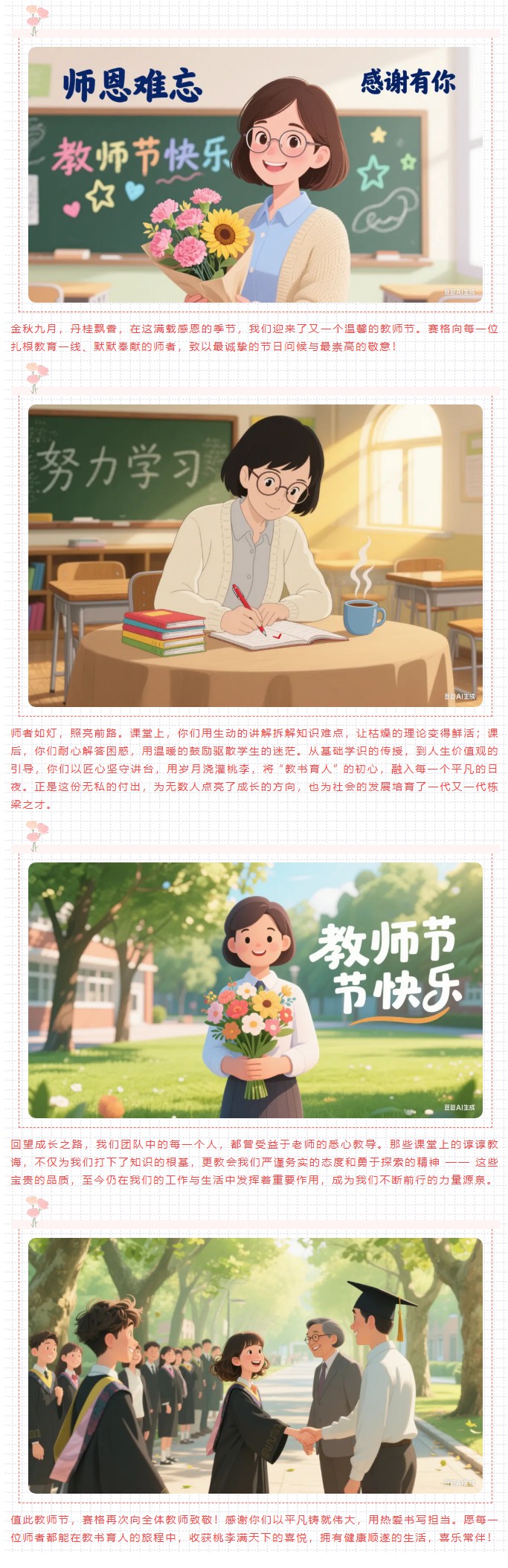 感恩有您 照亮前行 — 祝老師們節(jié)日快樂！_副本